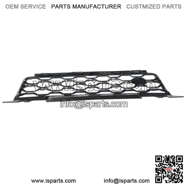 For 2018-2019 Range Rover Sport L494 Front Bumper Upper Grille Full Gloss Black - Image 3