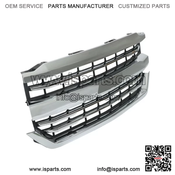 For 2016-2018 Chevrolet Silverado 1500 Front Bumper Grille Chrome 84056776 - Image 3