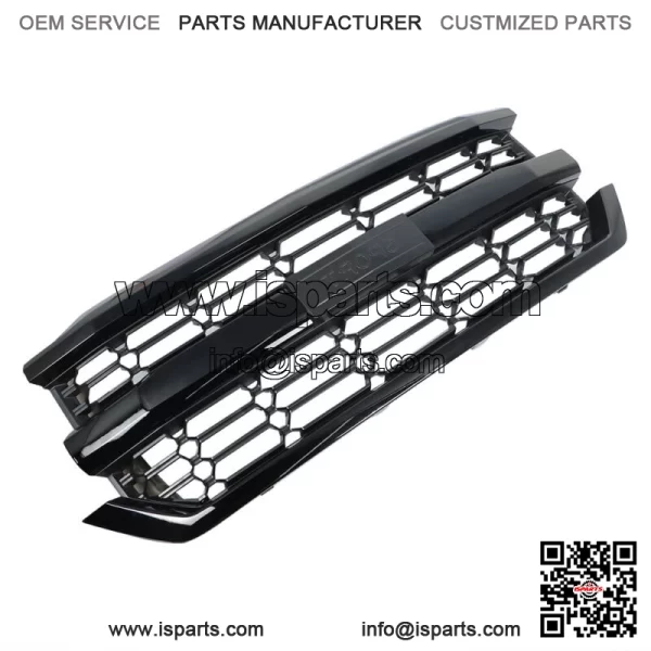 For 2016 2017 2018 Chevrolet Silverado 1500 Front Grille GM1200756C Black - Image 3