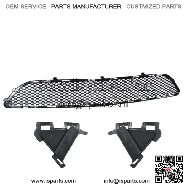 For Mercedes-Benz C-Class AMG W204 07-11 Front Bumper Grille Grill Mesh Lower - Image 3