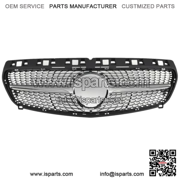 For 2013 2014-2016 Mercedes Benz R117 W117 Cla250 Front Bumper Grille Grill