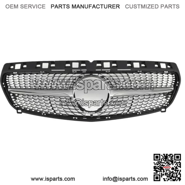 For 2013 2014-2016 Mercedes Benz R117 W117 Cla250 Front Bumper Grille Grill - Image 2