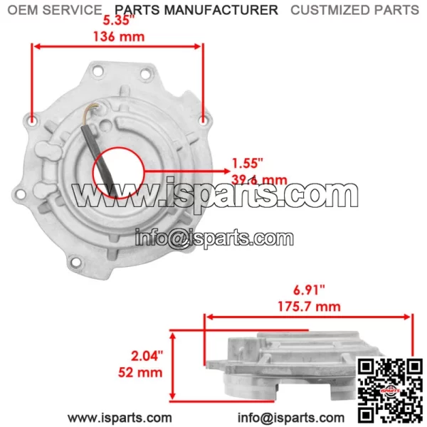 3236681 Front Differential Output Cover For Polaris Ranger RZR Ace - Image 2