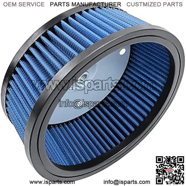 Cyleto Air Filter for Harley Davidson HD-0800 Motorcycle Road King,Electra Glide,FatBoy,Dyna,Softail Springer # 29442-99C 29442-99A, 2944299A