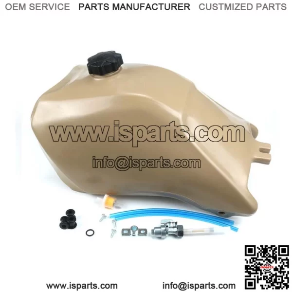 For Honda TRX300 TRX 300 93-2000 plastic gas fuel tank fourtrax with petcock (For: Honda)