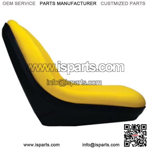 455 445 4115 4110 4100 4010 Yellow Tractor Seat for John Deere AM879503 - Image 2