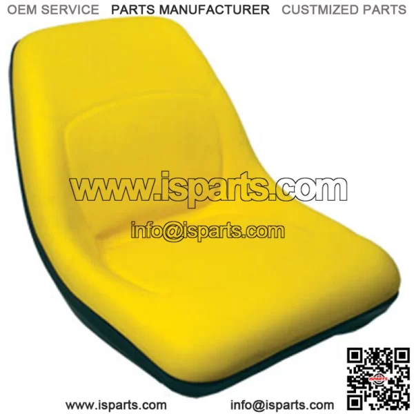 455 445 4115 4110 4100 4010 Yellow Tractor Seat for John Deere AM879503 - Image 3