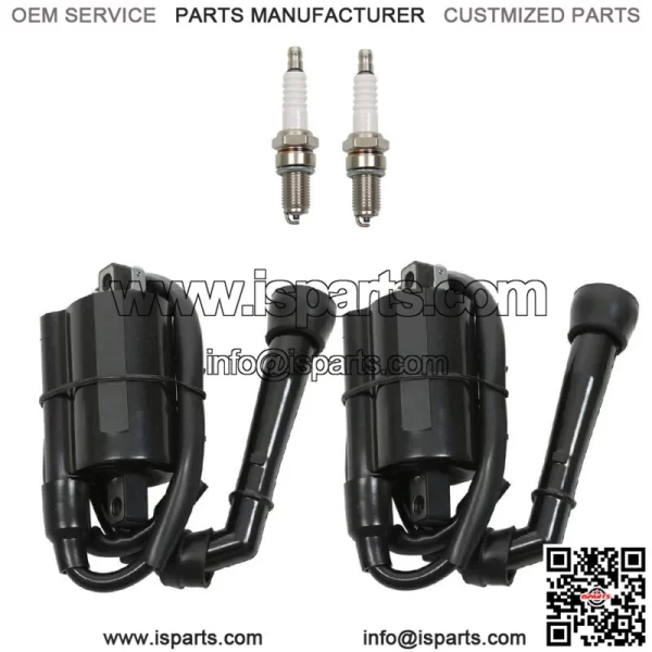 2x Ignition Coil Spark Plug For Suzuki Intruder VS700GL VS750GLP VS800GL 1986-04