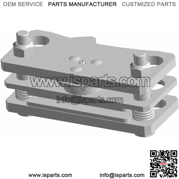 Polaris Off Road Brake Pad Caliper Assembly, Genuine OEM Part 1913529, Qty 1