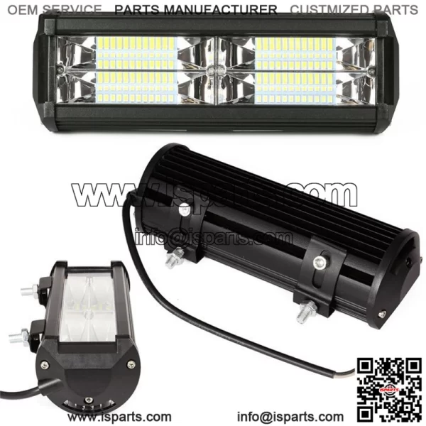 Led bar 9" 144W spot 4D homologation E9