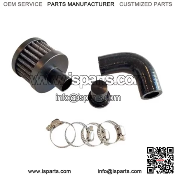 Crankcase ventilation line change kit