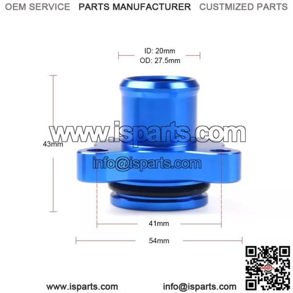 BMW water pipe connector#blue - Image 2