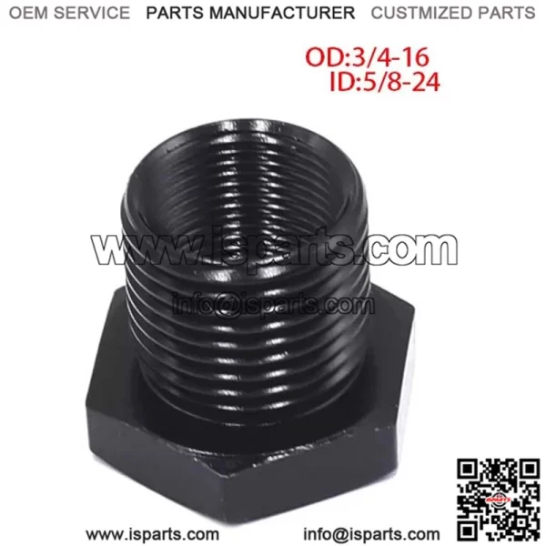 Oil filter adapter 5/8-24  3/4-16 - Image 2