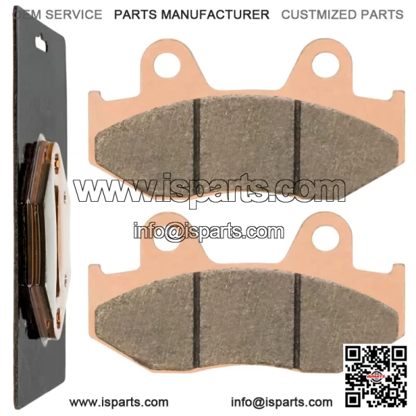 Sintered Rear Brake Pads for Yamaha Raptor 700 700R YFM700 SE 2013-2024 (For: Yamaha Raptor 700)