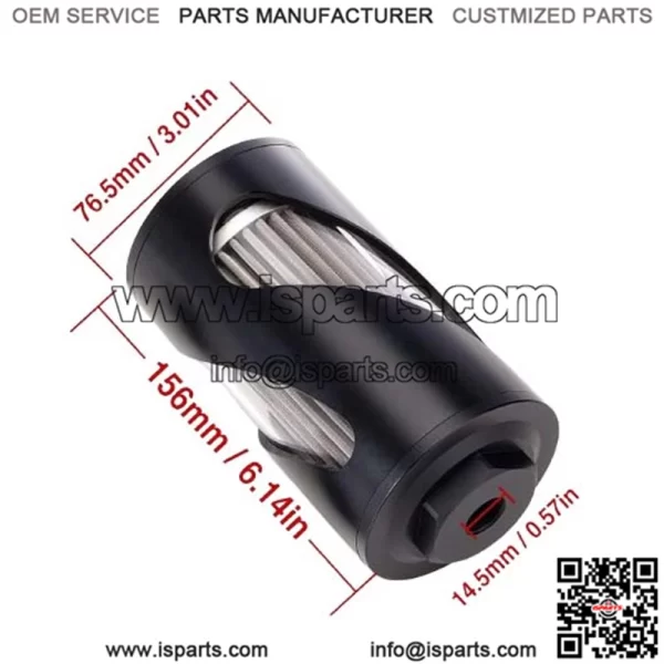 Hollow fuel filter #black - Image 2