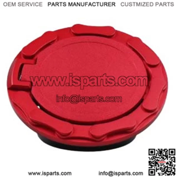 07-18JK Wrangler fuel tank cap#red