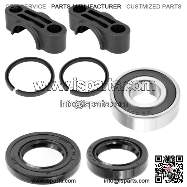 Steering Stem Bushing Bearing Seal Kit for Yamaha Raptor 700 YFM700 2006 - 2012 (For: Yamaha Raptor 700)