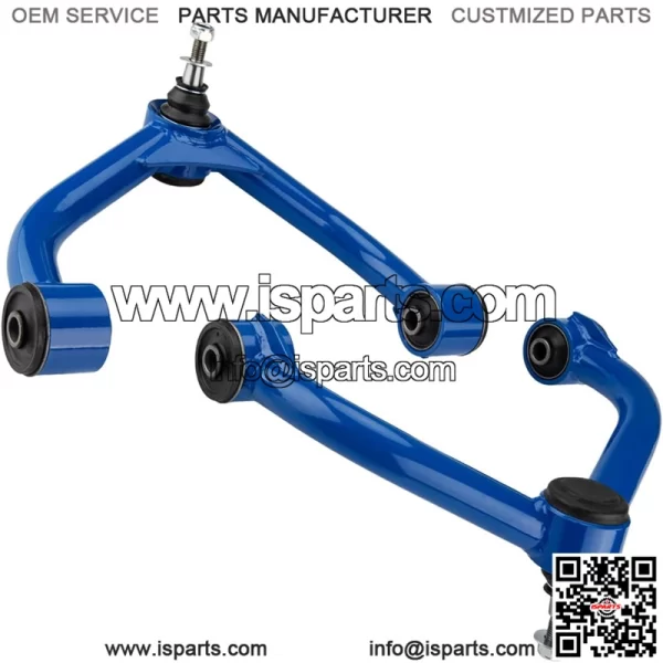 Upper Control Arm Replacement for Sierra 2500 HD 2011-2019, Silverado 3500 HD 2011-2018, Sierra 3500 HD/Silverado 2500 HD 2011-2018, AUTOSITY Control Arms with Ball Joints Suspension Kit Blue 2pcs - Image 3