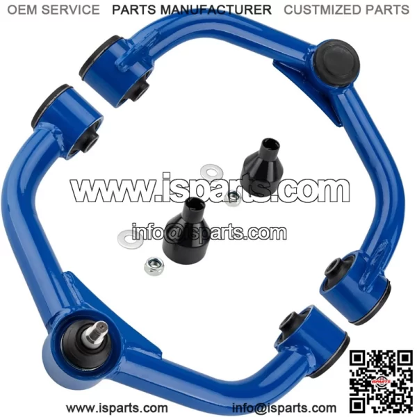 Upper Control Arm Replacement for Sierra 2500 HD 2011-2019, Silverado 3500 HD 2011-2018, Sierra 3500 HD/Silverado 2500 HD 2011-2018, AUTOSITY Control Arms with Ball Joints Suspension Kit Blue 2pcs - Image 4