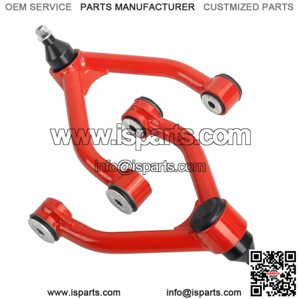 For 1988-1998 Chevrolet GMC K1500 4WD 2-4" Lift Front Upper Control Arms Red