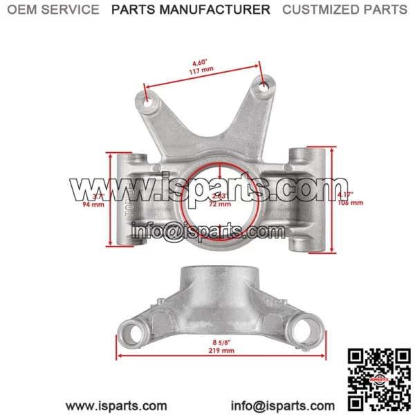 Front left Polaris sportsman scrambler 850 1000 5136689, 5143607 - Image 2