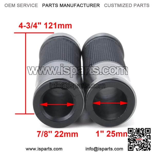 22MM 7/8" Handlebar Rubber Gel Hand Grips Universal Motorcycle Dirt Bike ATV  (For: CF-Moto) - Image 2