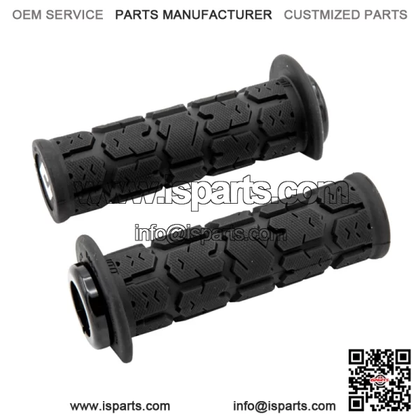 ODI Rogue Lock on Grips Black For YFZ KFX 450R 450 400EX LTZ 400 TRX450R ATC250 (For: Yamaha)