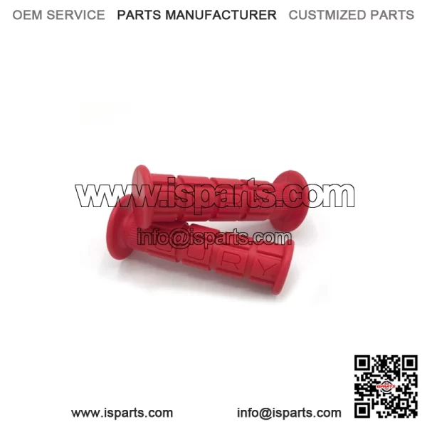 OURY ATV Handlebar Grips RED Honda Suzuki Kawasaki Yamaha