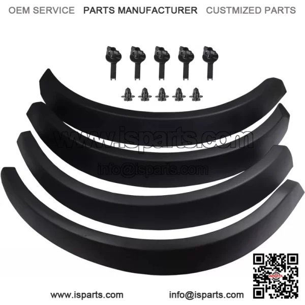 Textured Wheel Lip Fender Flares  C Compatible with 2021-2024 Ford (Part# M2DZ-16268-AA)