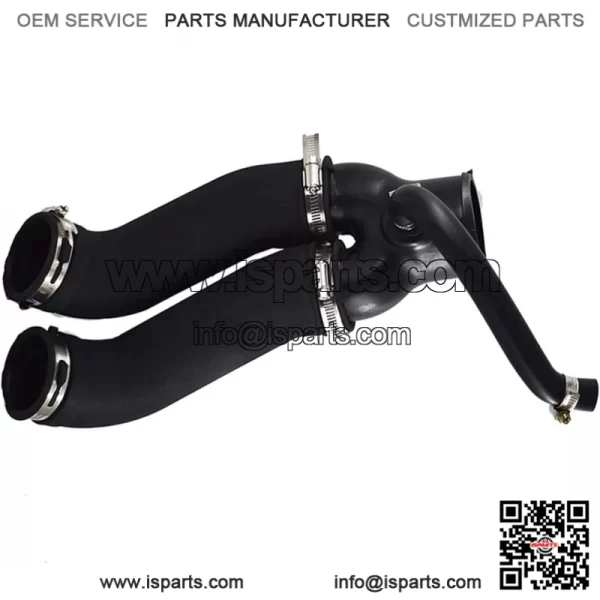 Air Cleaner Duct Hose, part number F6TZ-9B659-AD, compatible with Ford F150, F250, and F350 models equipped with 5.0L or 5.8L engines - Image 2