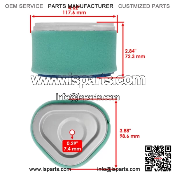 Air & Oil Filter For John Deere  LT133 LT150 LT155 LTR155 LTR166 LX255 STX30 - Image 2
