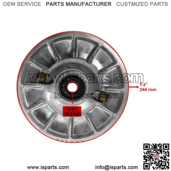 Secondary Clutch For Polaris Sportsman 800 EFI 2005-2007 1322707 ATV  (For: Polaris) - Image 2