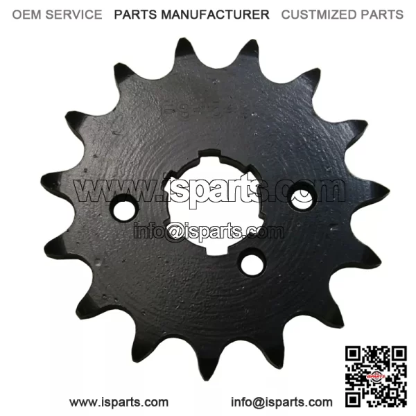 15 Tooth Front Steel Sprocket for Yamaha Warrior 350, Banshee 350 & Raptor 350