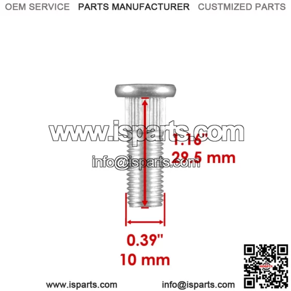 8 Front or Rear Hub Stud Bolt Fits Kawasaki Brute Force 750 KVF750 4x4I 2008-11 (For: Kawasaki) - Image 3