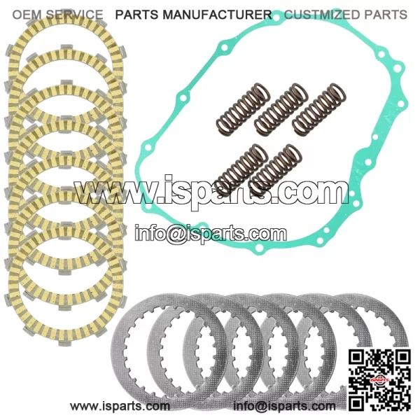 Clutch Plates Kit for Honda Sportrax 400 TRX400EX 1999-2008 / TRX400X 2009-2014