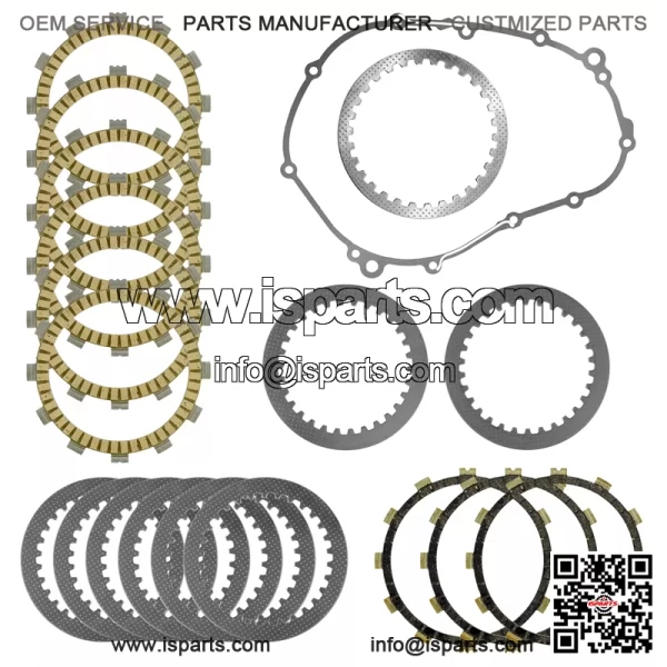 Clutch Friction Steel Plates and Gasket Kit for Yamaha Tracer 900 GT 2019 - 2020