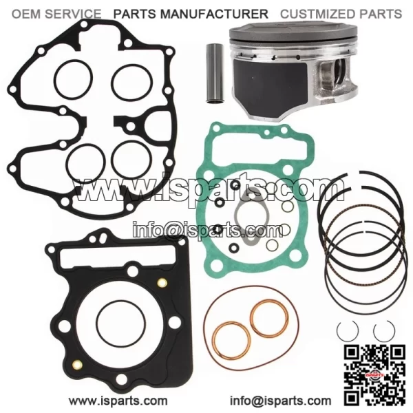 397cc Cylinder Piston Gasket Kit designed for the Honda XR400R, part number 90601-KA5, suitable for models produced between 1996 and 2004 - Image 3