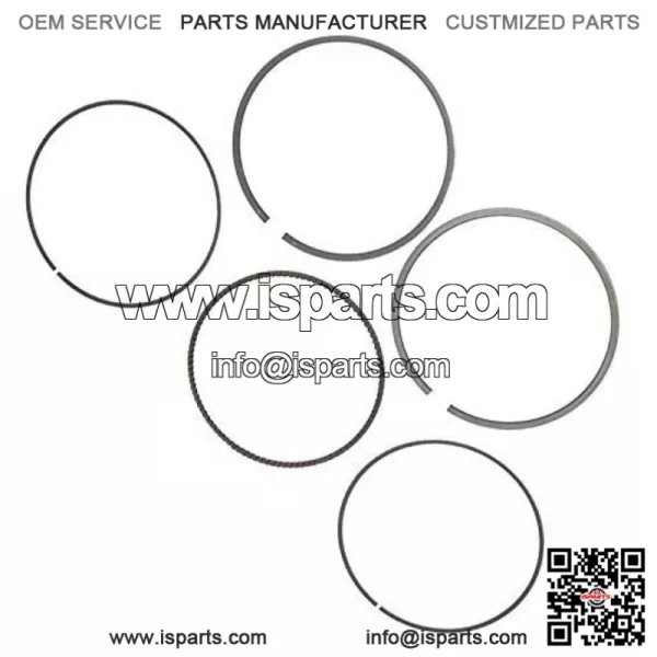 Piston Ring Set by Technologies Inc.  C Compatible with 2014 Kawasaki KAF620 Mule 4010 4x4