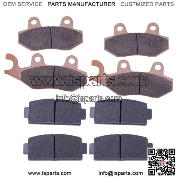 8Pcs Front & Rear Brake Pads Fit for CF Moto CF500 CF600 CF800 Z-Force ATV hm