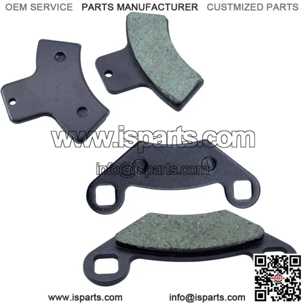 Front Rear Brake Pads For Polaris Sportsman 500 4x4 HO 1998 1999 2000 2001 2002 (For: Polaris) - Image 2