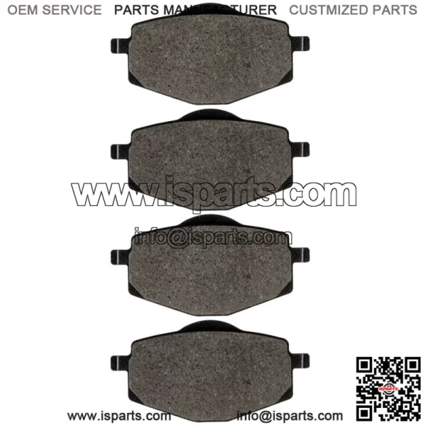 Front Brake Pads for Yamaha Banshee 350 YFZ350 1987 1988 1989 / 1UY-W0045-03-00 (For: Yamaha)