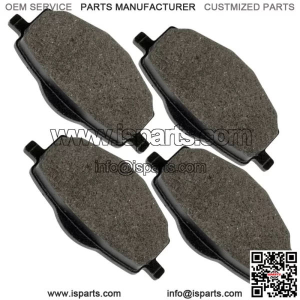 Front Brake Pads for Yamaha Banshee 350 YFZ350 1987 1988 1989 / 1UY-W0045-03-00 (For: Yamaha) - Image 3