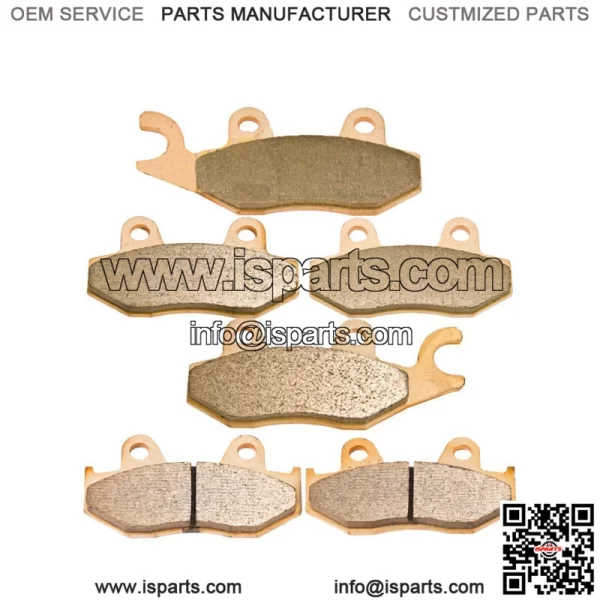 F+R Sintered Brake Pads For Yamaha Raptor 700 700R YFM700R YFM 700R 2013-2020 (For: Yamaha)