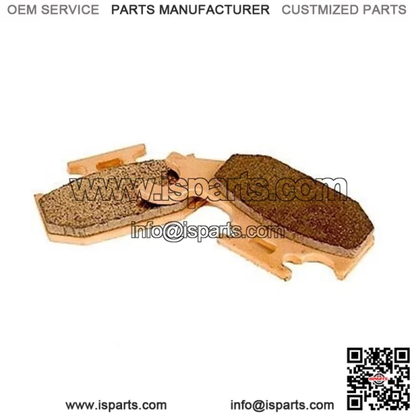 2007 Yamaha Grizzly 450 YFM450 4x4 Front and Rear Brake Pads Severe Duty (For: Yamaha) - Image 2