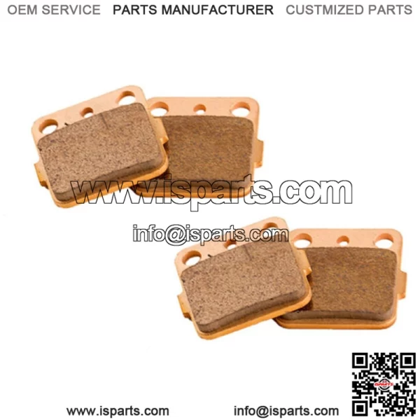 2007 Yamaha Grizzly 450 YFM450 4x4 Front and Rear Brake Pads Severe Duty (For: Yamaha) - Image 3