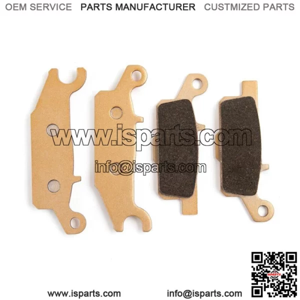 Front Rear Brake Pads For Yamaha Grizzly YFM700F 07-22 Grizzly 550 700 YFM550F (For: Yamaha) - Image 2