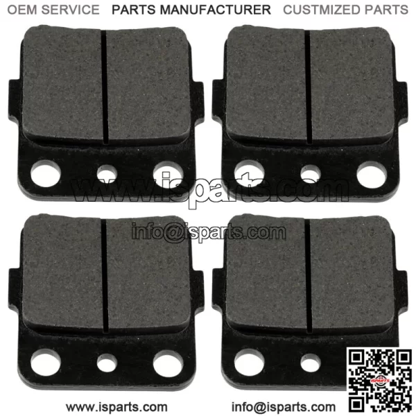 Front Brake Pads for Honda TRX250EX Sportrax 250 Ex 2001 02 03 04 05 06 07 2008 (For: Honda) - Image 3