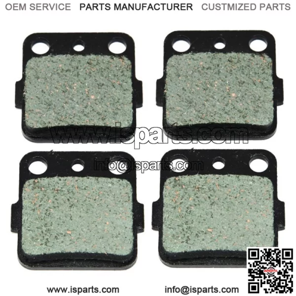 Front Carbon Brake Pads Fit 2007-2013 2012 2011 2010 TRX 420 Fourtrax Rancher (For: Honda)