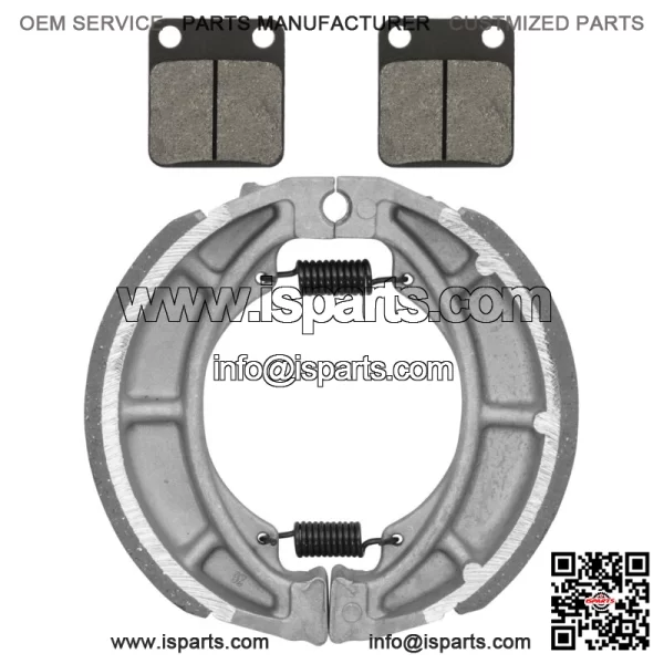 Front Brake Pads and Rear Brake Shoes for Suzuki DR200SE DR 200SE 2015-2020