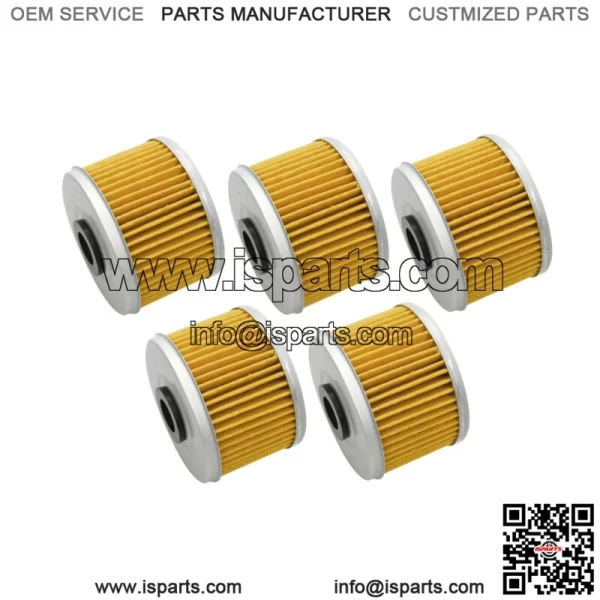 5x Oil Filter For Honda Rancher 350 420 TRX300EX TRX400 Foreman 500 Fourtrax 300 (For: Honda TRX700XX) - Image 2